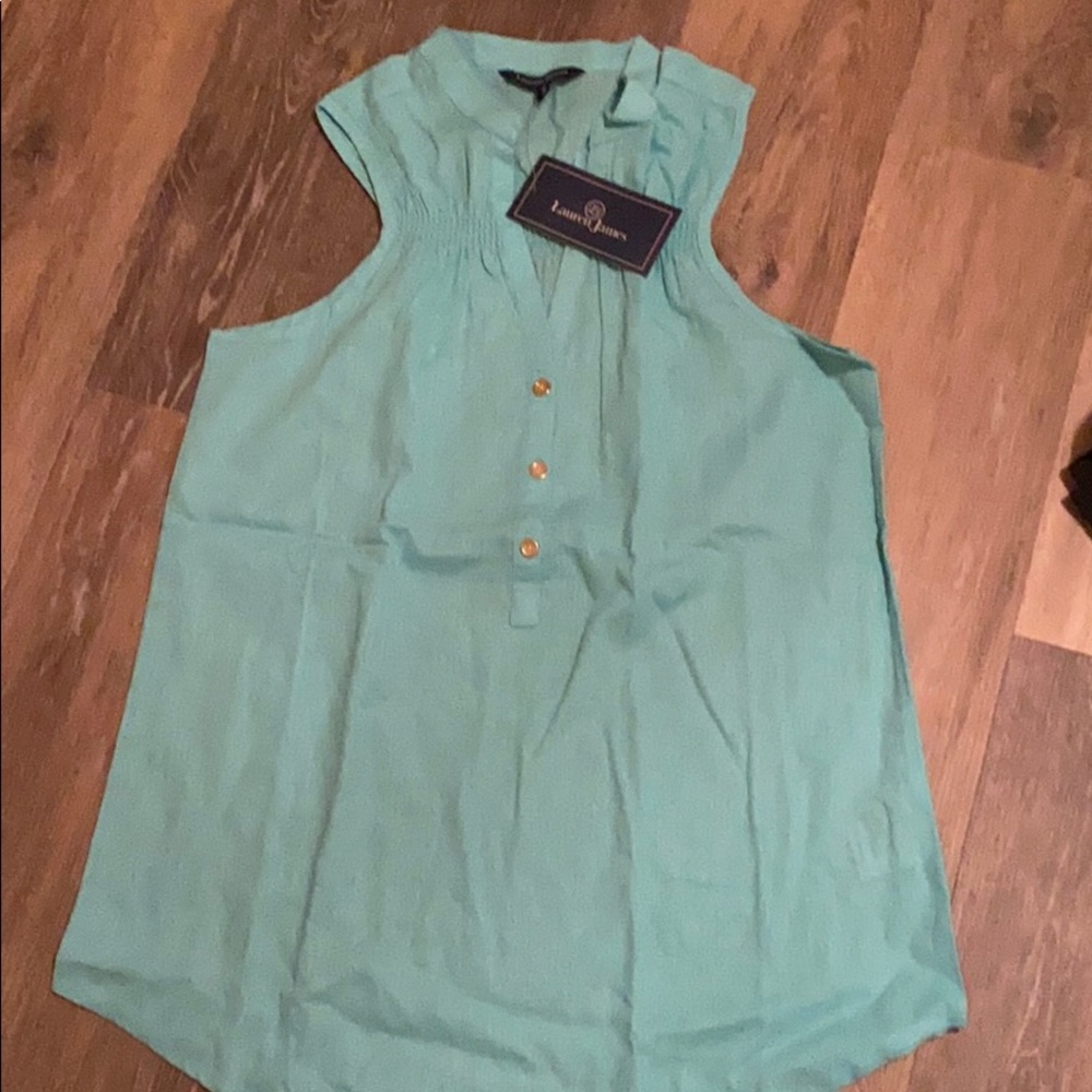 Lauren James Callie Linen Top